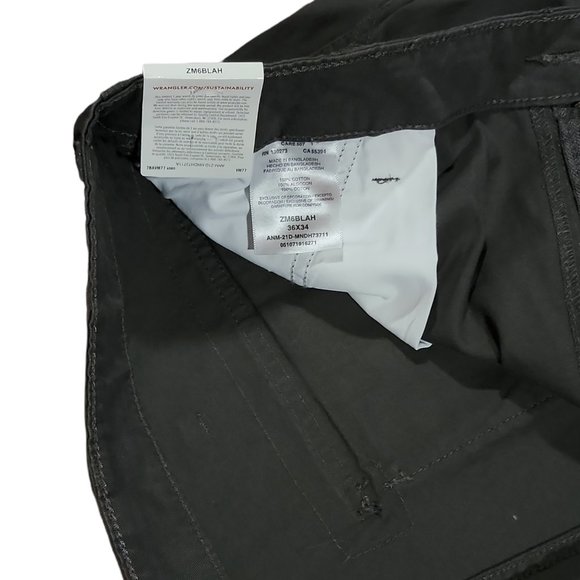 Wrangler Authentics Men's Premium Relaxed Fit Straight Leg Cargo Pant Sz 36X34 - Picture 4 of 11